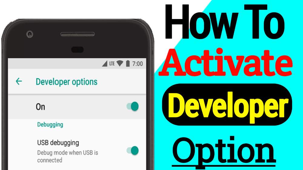 How to activate Developer Option in android